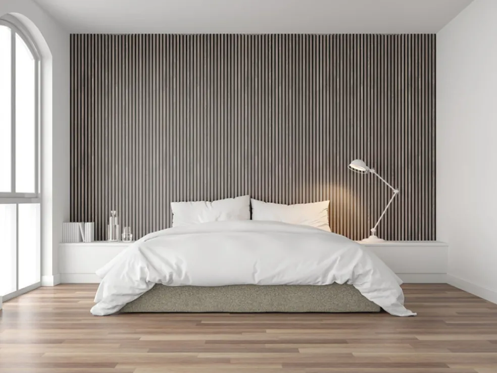 Akustikpanel Grey Oak 22 x 605 x 2440 mm Fibrotech