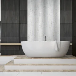 Akustikpanel Marble White Stone 18 x 520 x 2440 mm Fibrotech