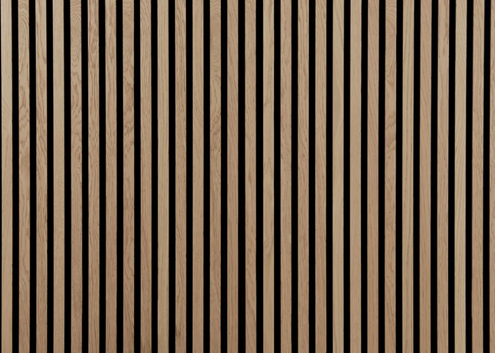 Akustikpanel Proff Light Oak 22 x 605 x 3000 mm Fibrotech