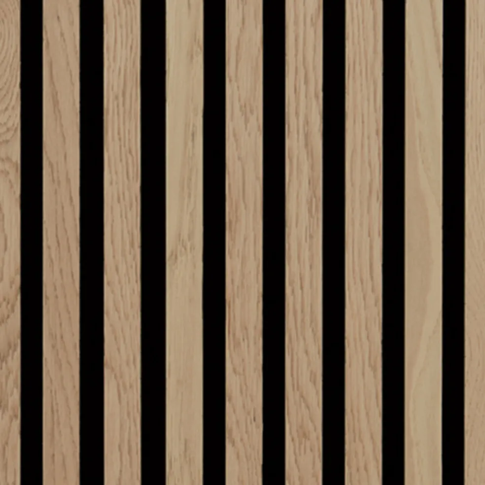 Akustikpanel Proff Light Oak 22 x 605 x 3000 mm Fibrotech