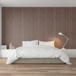 Akustikpanel Light Oak 22 x 605 x 2440 mm Fibrotech