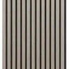 Akustikpanel Quanti Grey Oak 18 x 520 x 2440 mm Fibrotech