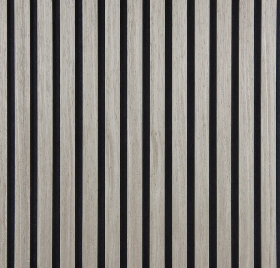 Akustikpanel Quanti Grey Oak 18 x 520 x 2440 mm Fibrotech