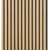 Akustikpanel Quanti Light Oak 18 x 520 x 2440 mm Fibrotech