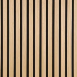 Akustikpanel Quanti Light Oak 18 x 520 x 2440 mm Fibrotech