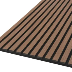 Akustikpanel Quanti Walnut 18 x 520 x 2440 mm Fibrotech