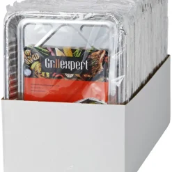 Aluminiumform 32,5 x 22,5 cm 5-pack Grillexpert