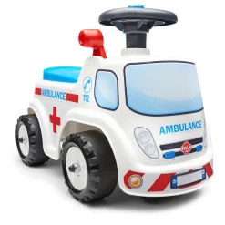 Ambulans Ride-On Vit Falk