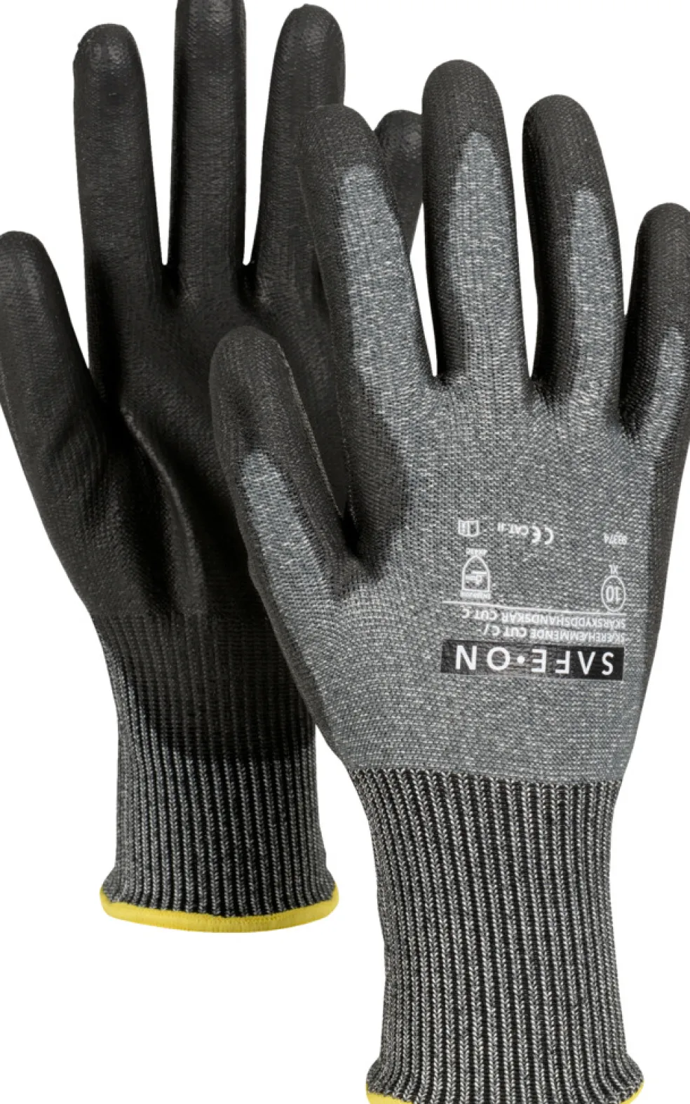 Arbetshandske m/skärskydd Strl. 8 Safe-On