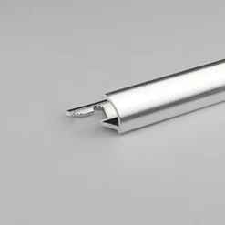 Avslutningsprofil Alu Blank 8 mm x 2,7 m