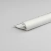 Avslutningsprofil PVC Alu-look 8 mm x 1 m