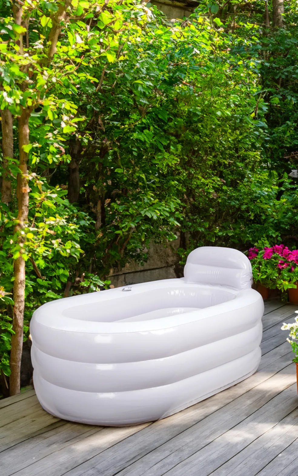 Badkar Uppblåsbart 131 x 79 x 67 cm