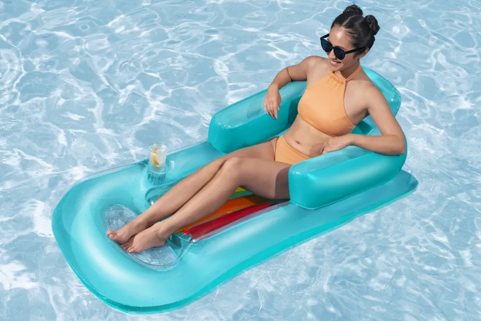 Badmadrass Summer Colors Lounge 161 x 84 cm Bestway