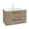 Badrumskommod Deluxe Brunbets Ek 80 cm REN