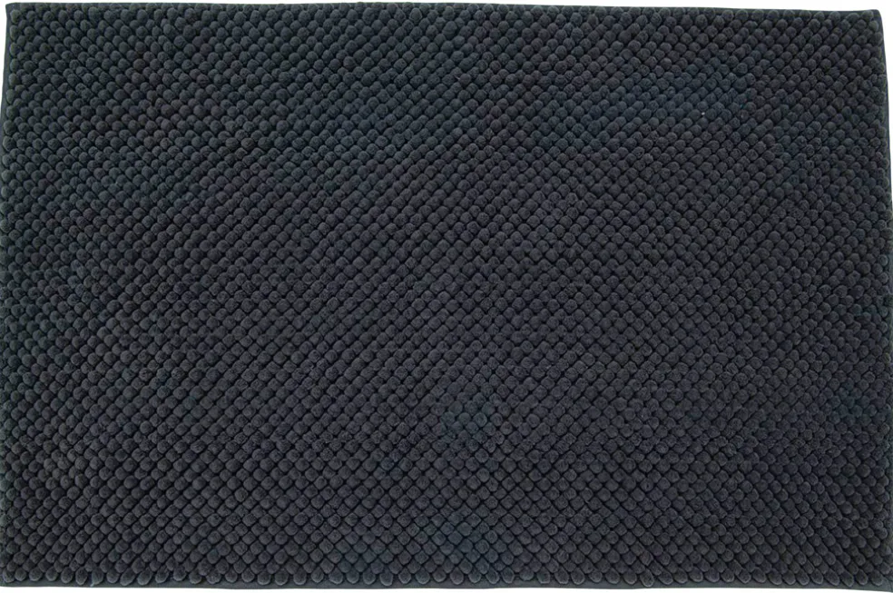 Badrumsmatta Antracitgrå 80 x 50 cm Geyser