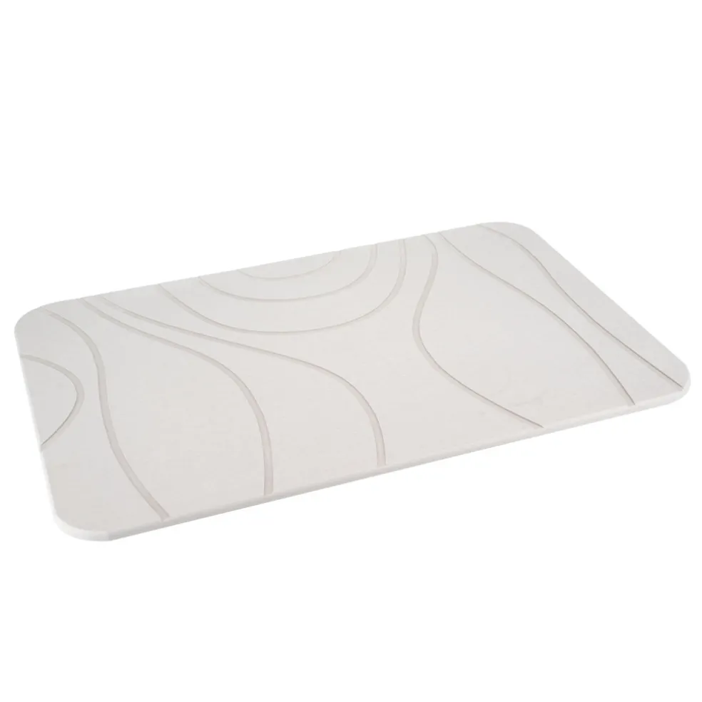 Badrumsmatta Diatomit Sand 40 x 60 cm