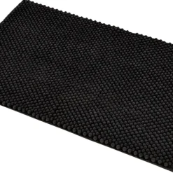 Badrumsmatta Svart 80 x 50 cm Geyser