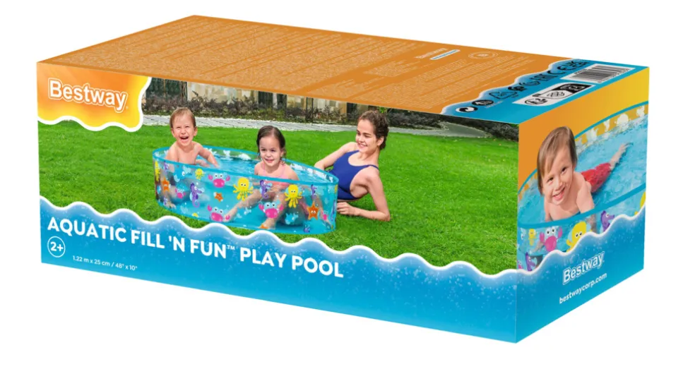 Barnpool Aquatic Fill 'N Fun Ø122 cm Bestway