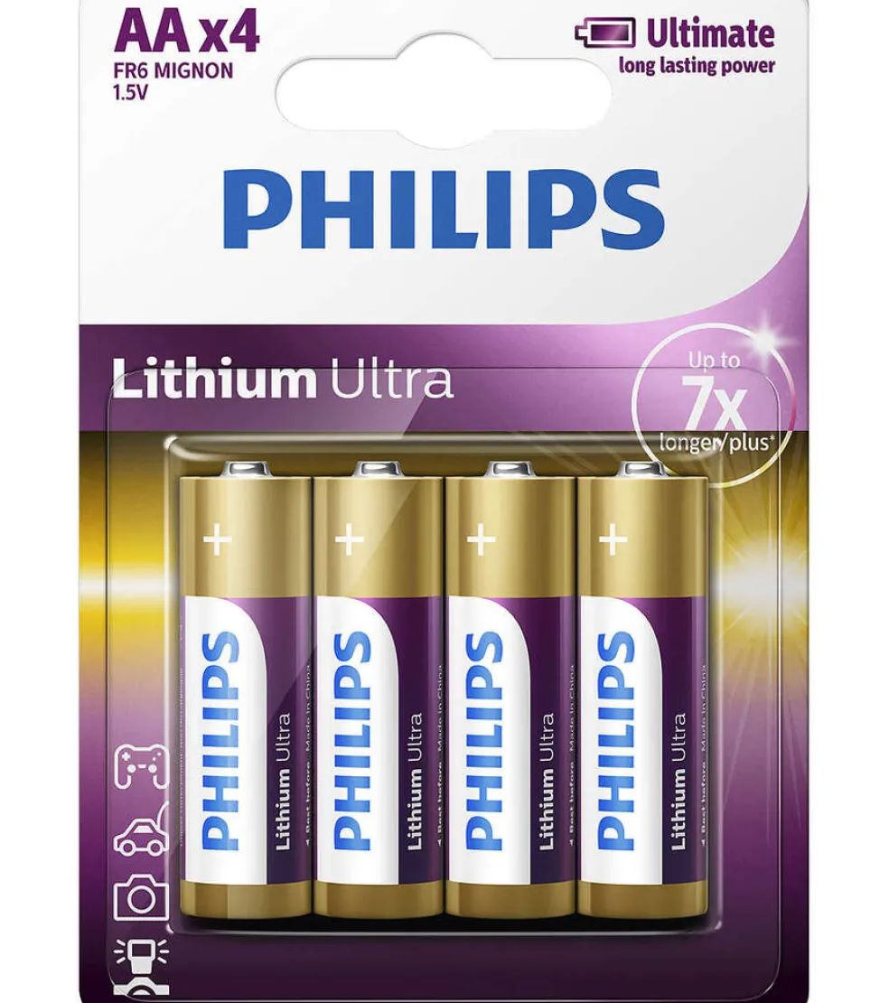 Batteri AA 4-pack Philips