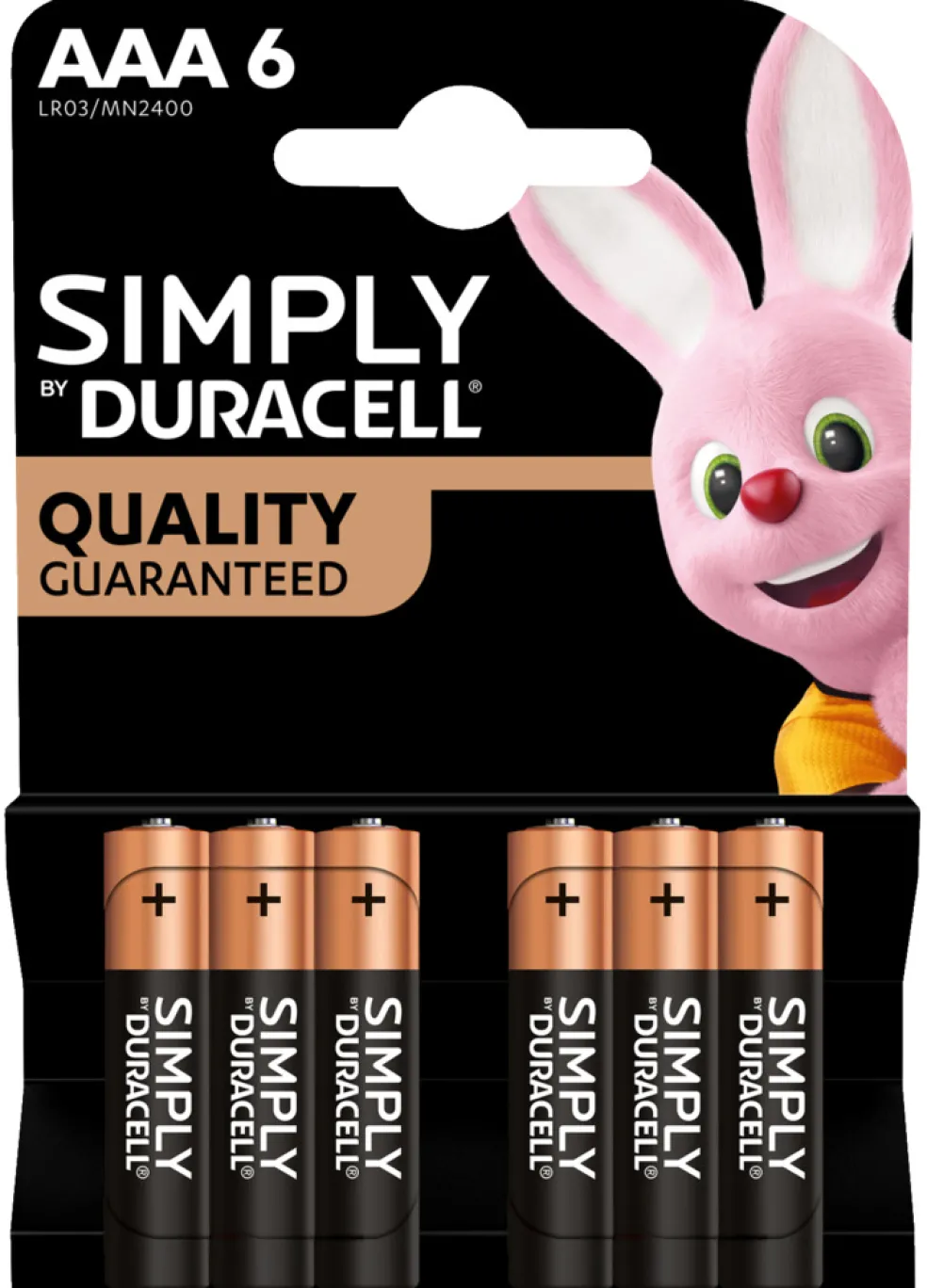 Batteri AAA 6-pack Duracell