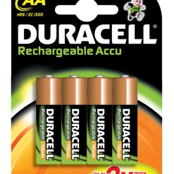 Batteri Uppladdningsbart AA 4-pack Duracell