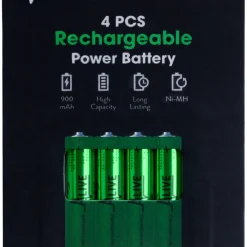 Batteri Uppladdningsbart AAA 4-pack