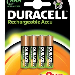 Batteri Uppladdningsbart AAA 4-pack Duracell