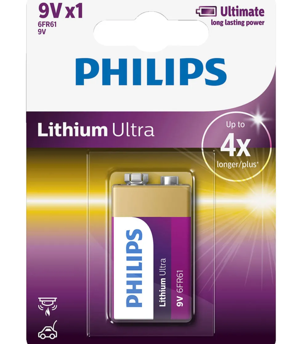 Batteri 9V Philips