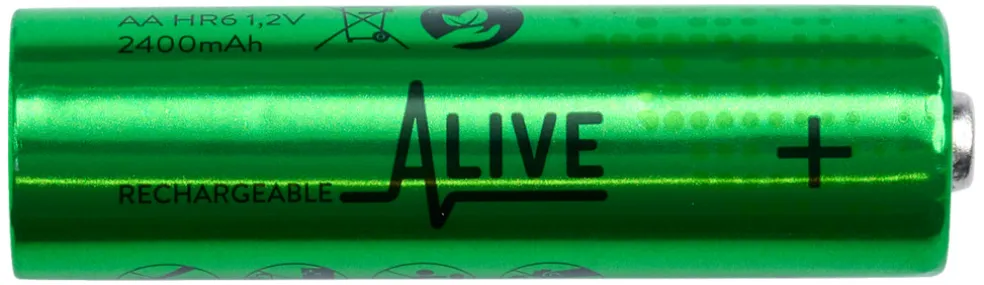 Batteri Uppladdningsbart AA 4-pack