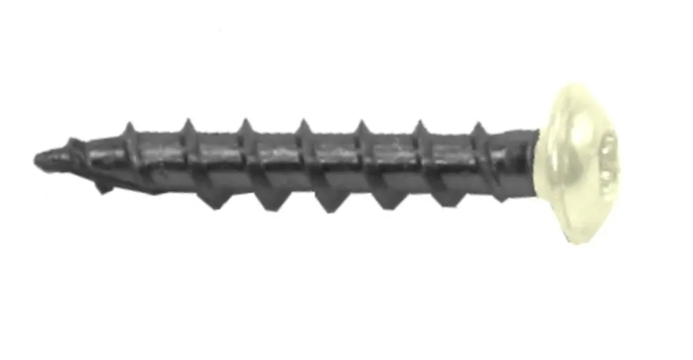 Bleckskruv TTAP 4 x 25 mm Vit 25-pack Heco