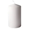 Blockljus Vit 12 cm