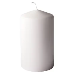 Blockljus Vit 12 cm