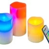 Blockljus LED 3-pack