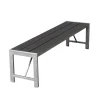 Bänk Nonwood/Stål Antracit 180 cm Hortus