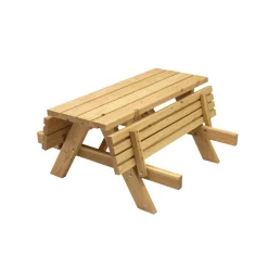 Bord-/bänkset Junior Lärkträ 120 x 129 cm Nordic Play