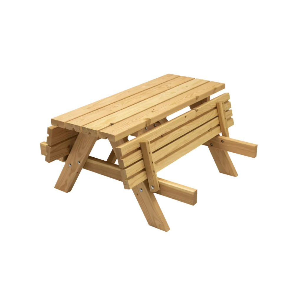 Bord-/bänkset Junior Lärkträ 120 x 129 cm Nordic Play