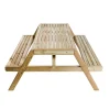 Bord-/bänkset XL Furu 200 x 170 cm Hortus