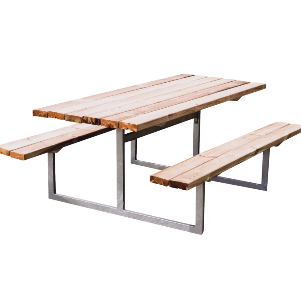 Bord-/bänkset Ydun Furu 175 x 140 cm Hortus
