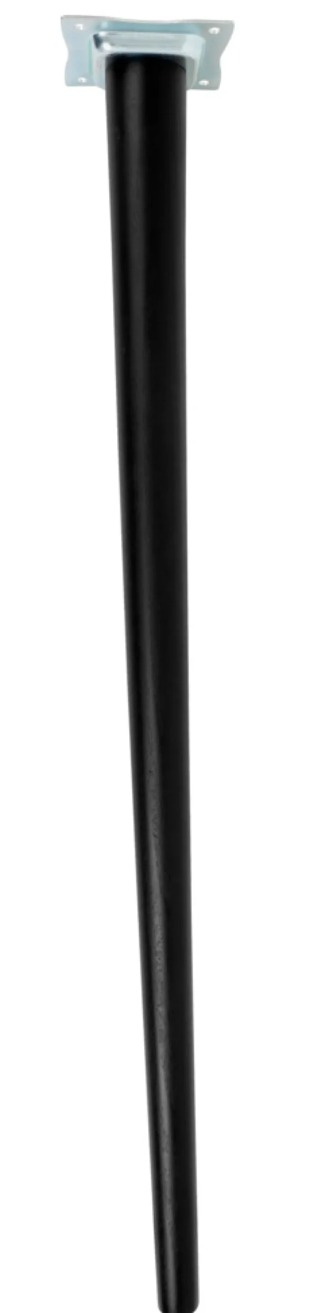 Bordsben Ø45–25 mm x 70 cm Bok Konisk Svart Home>it