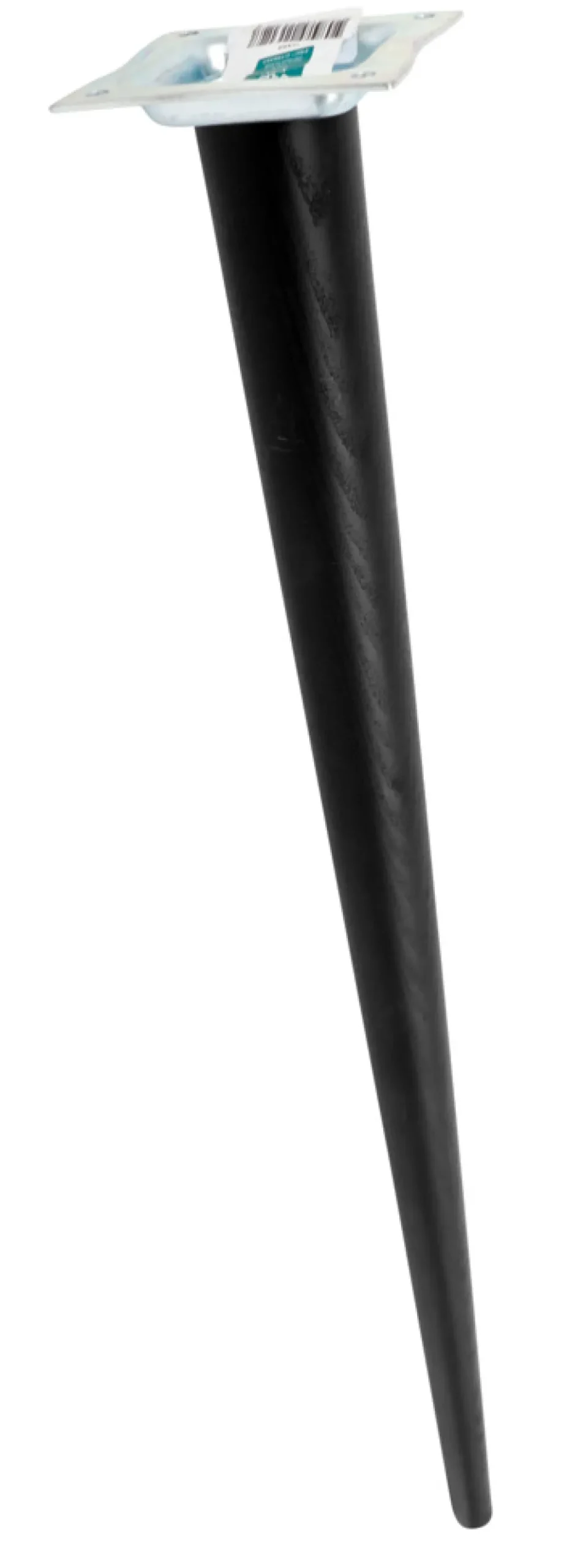 Bordsben Ø45–25 mm x 80 cm Bok Konisk Svart Home>it