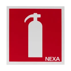 Brandskylt Brandsläckare 20 x 20 cm Nexa