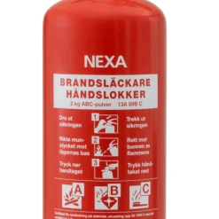 Brandsläckare 2 kg Nexa