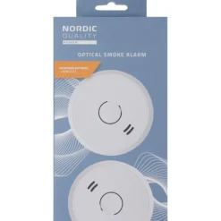 Brandvarnare Optisk sensor 2-pack