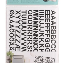 Brevlådestickers Svart