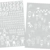 Brevlådestickers Vit