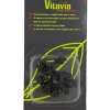 Bultar & Muttrar Filade Alu Svart 10-pack Vitavia