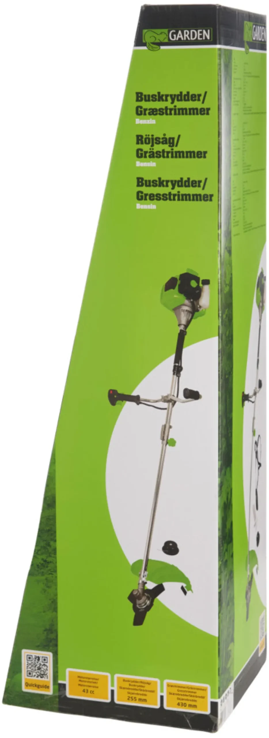 Busk-/grästrimmer 1250W Garden