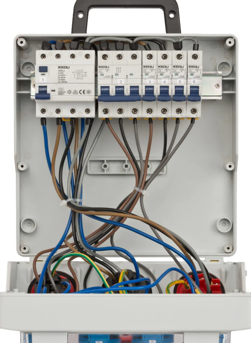 Byggcentral 32A IP44 Brennenstuhl