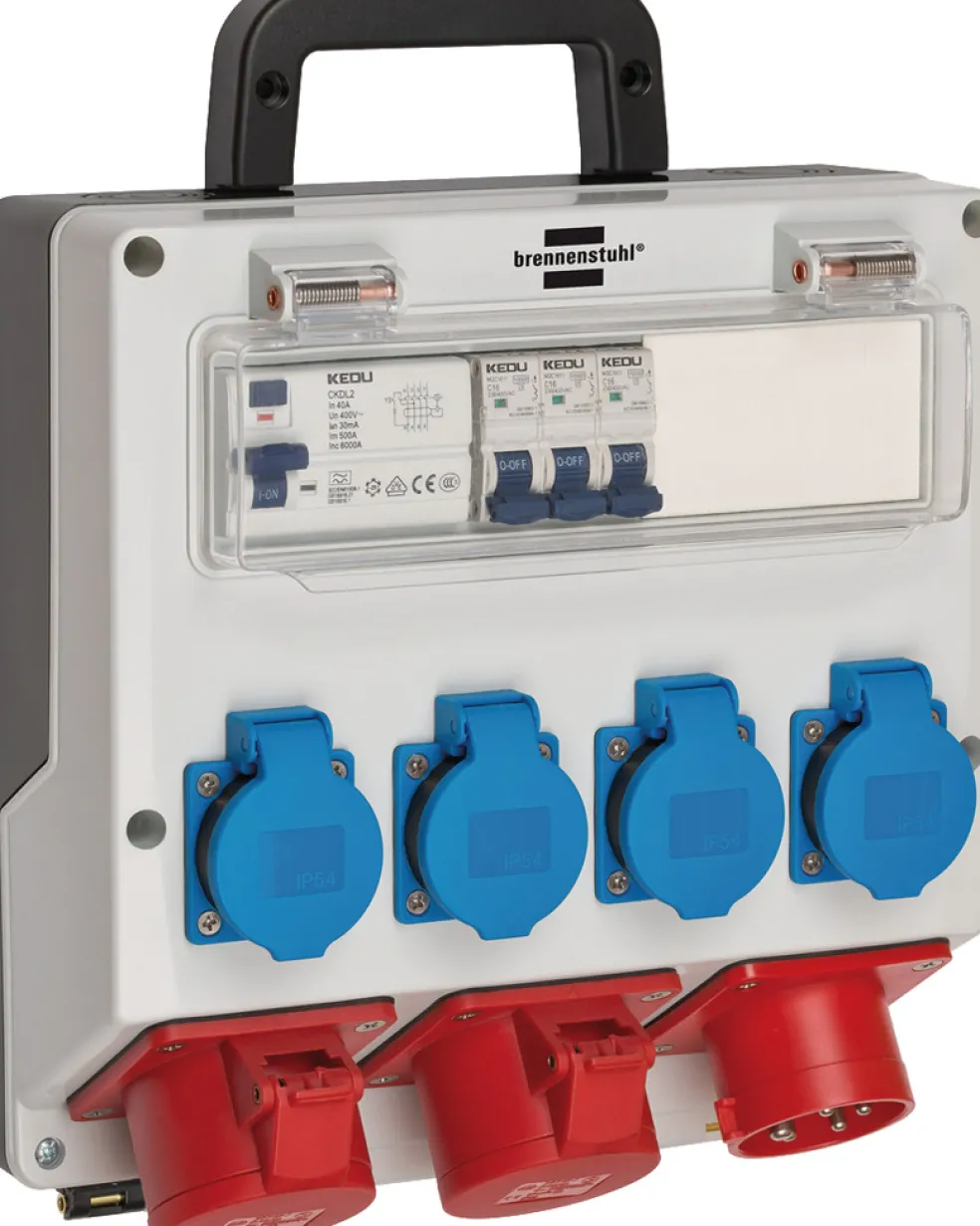Byggcentral 16A IP44 Brennenstuhl