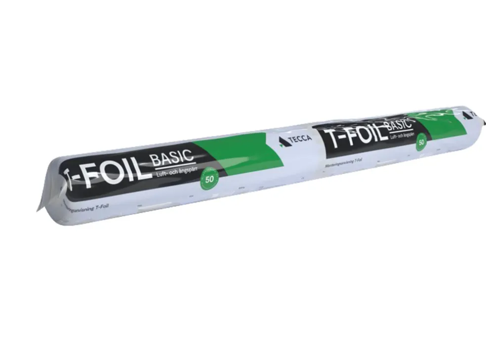 Byggfolie T-Foil Basic 2,7 m x 25 m - 0,20 mm Tecca